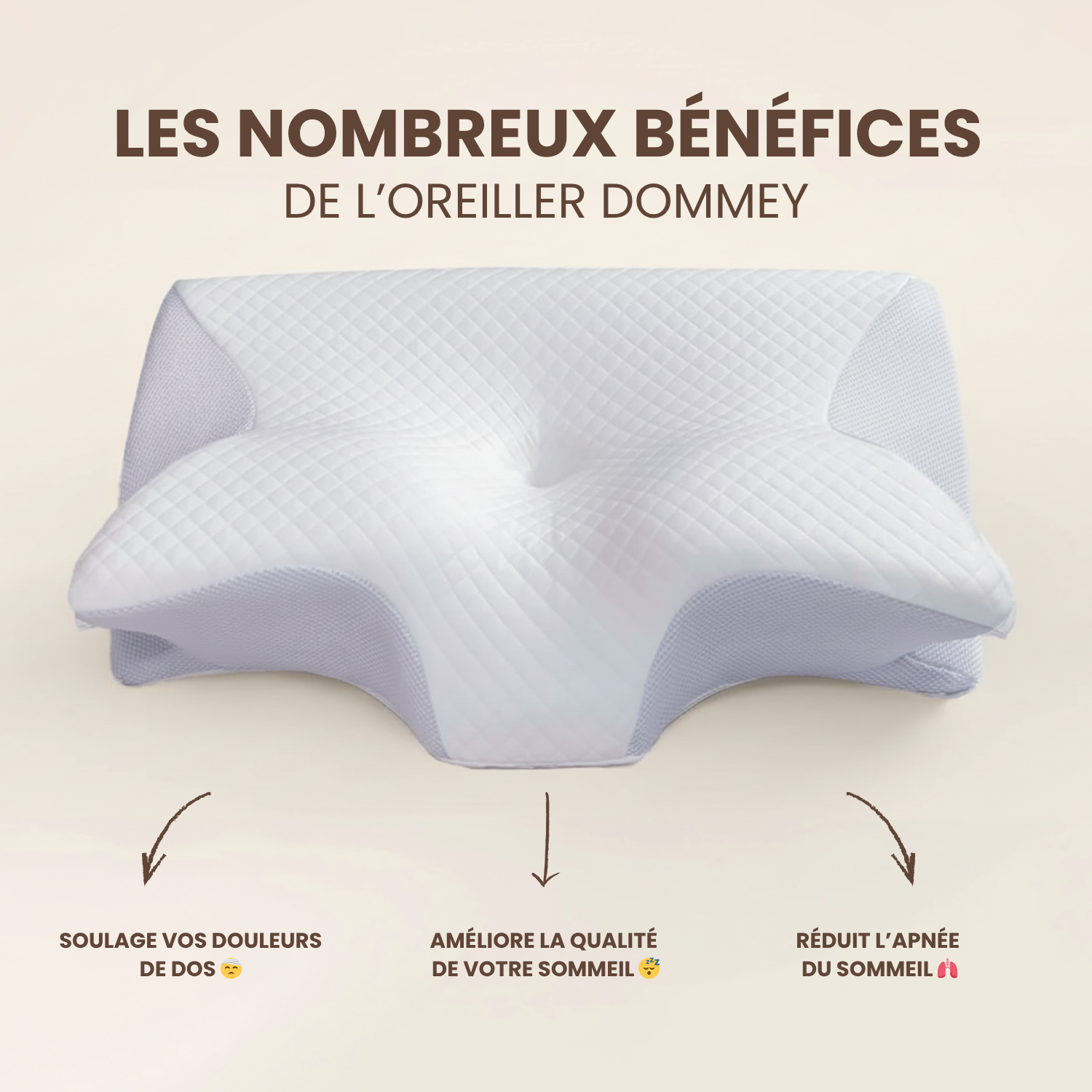 OREILLER CERVICAL DOMMEY